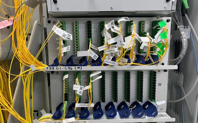 Fiber optic Telekom splice/testing