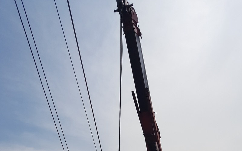 KTM signaling manhole installation 