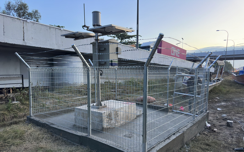 Fencing work/Rainfall system